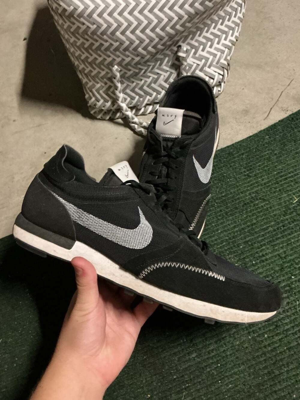 Nike Daybreak-Type Black White Men's Sneakers Size 11.5 men